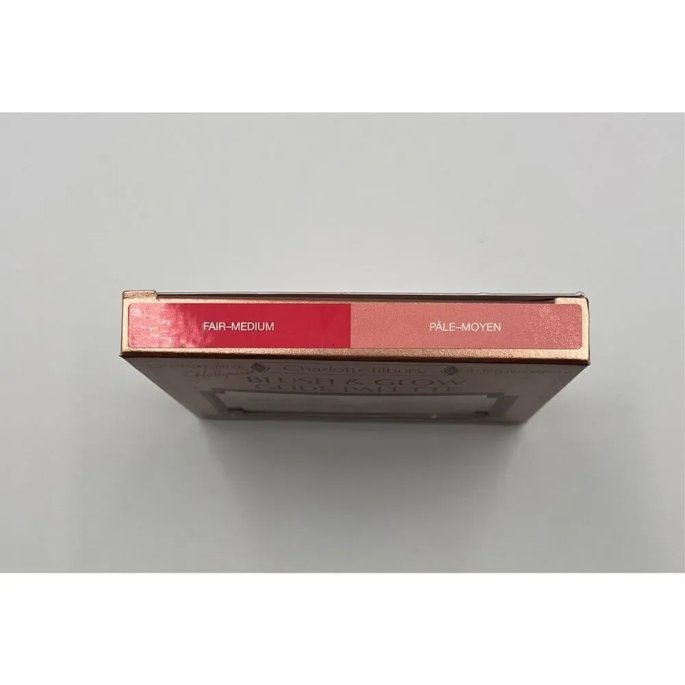 Charlotte Tilbury Hollywood Blush & Glow Glide Palette Fair/Light- Medium NIB